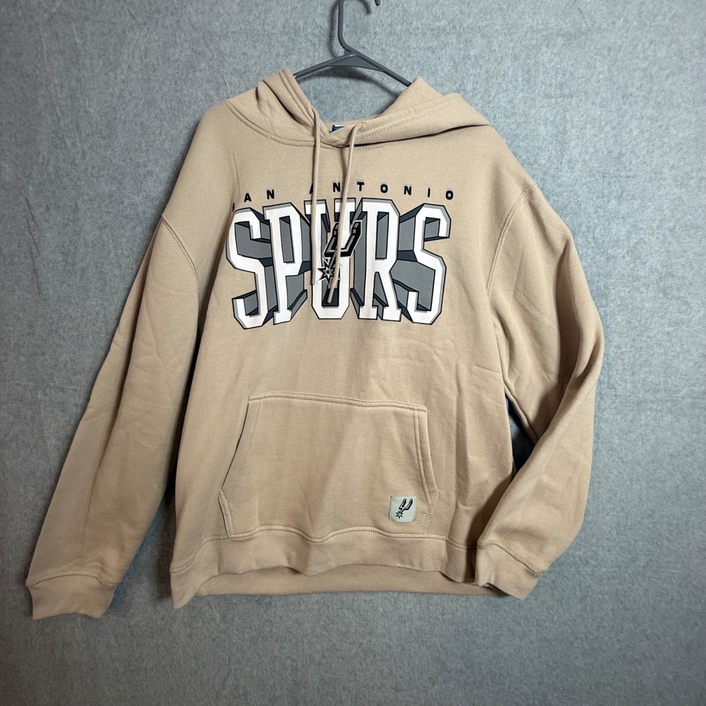 NBA Ultra Game San Antonio Spurs City Connect Hoodie Sand Tan VHM1945F Mens L